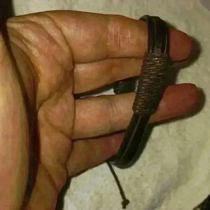 Handmade Leather Unisex Bracelet